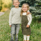 Green Corduroy Dress