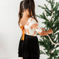 Gingerbread Bow | Scoop Back TEE