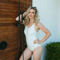 Women's Tie One Piece | Green Daisy