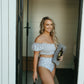 Women's Sleeved Bikini | Moons