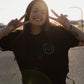 On My Husband's Last Nerve Tee - Black