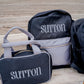 Black + Grey Colorblock Backpack PLAIN NO EMBROIDERY