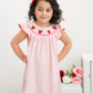 Baby Girls Strawberry Embroidered Plaid Smocked Dress