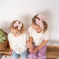 Pink Daisy | Party Bow