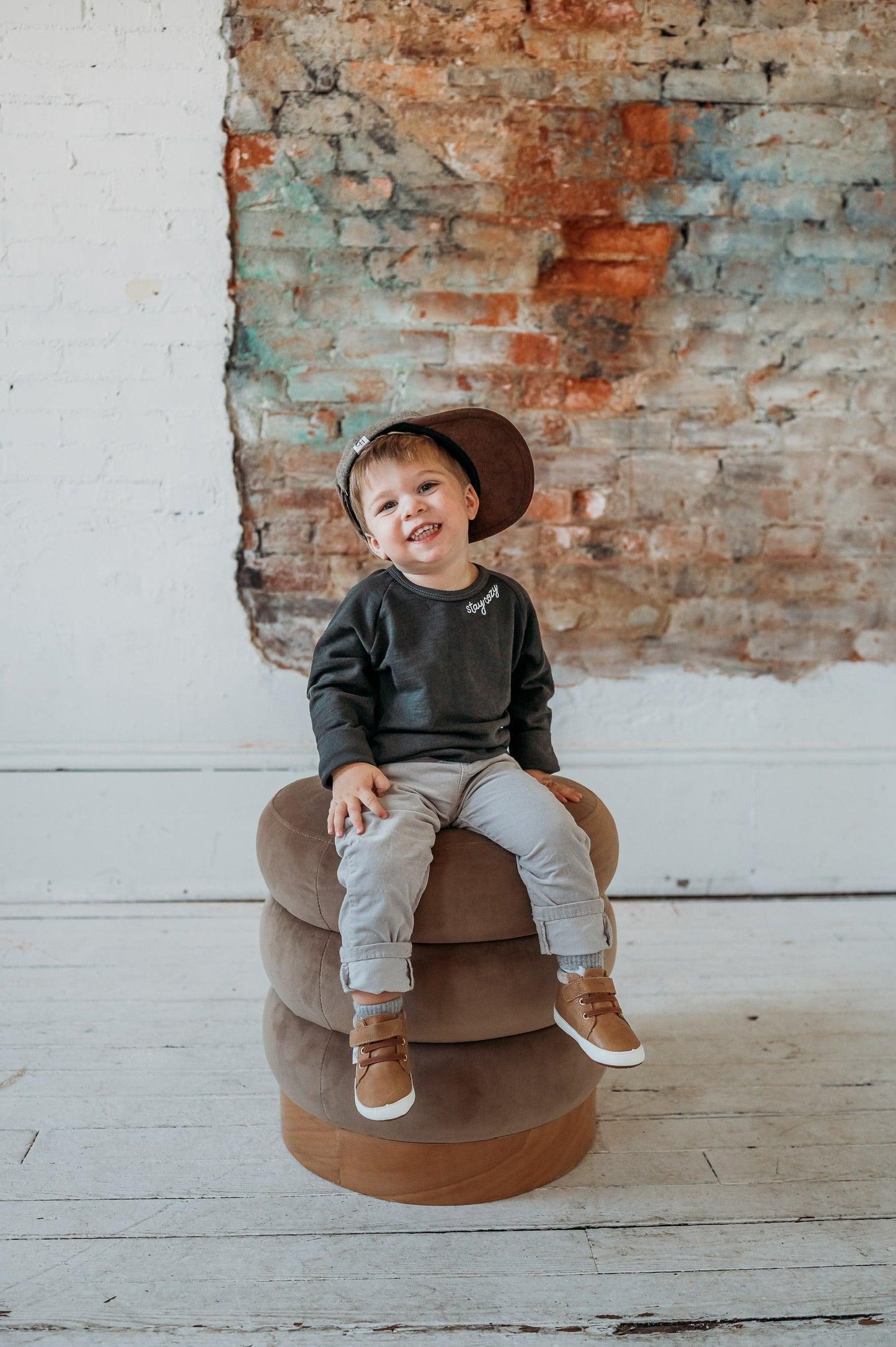 Desert Sand William {Premium Leather} - Little Joy Co.