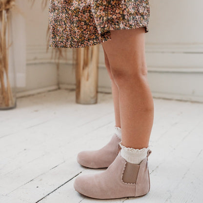 Blush Suede Reagan