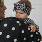 Bamboo Zip Pajamas | Black Gingham