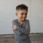 Bamboo Two Piece Pajamas | Black Gingham