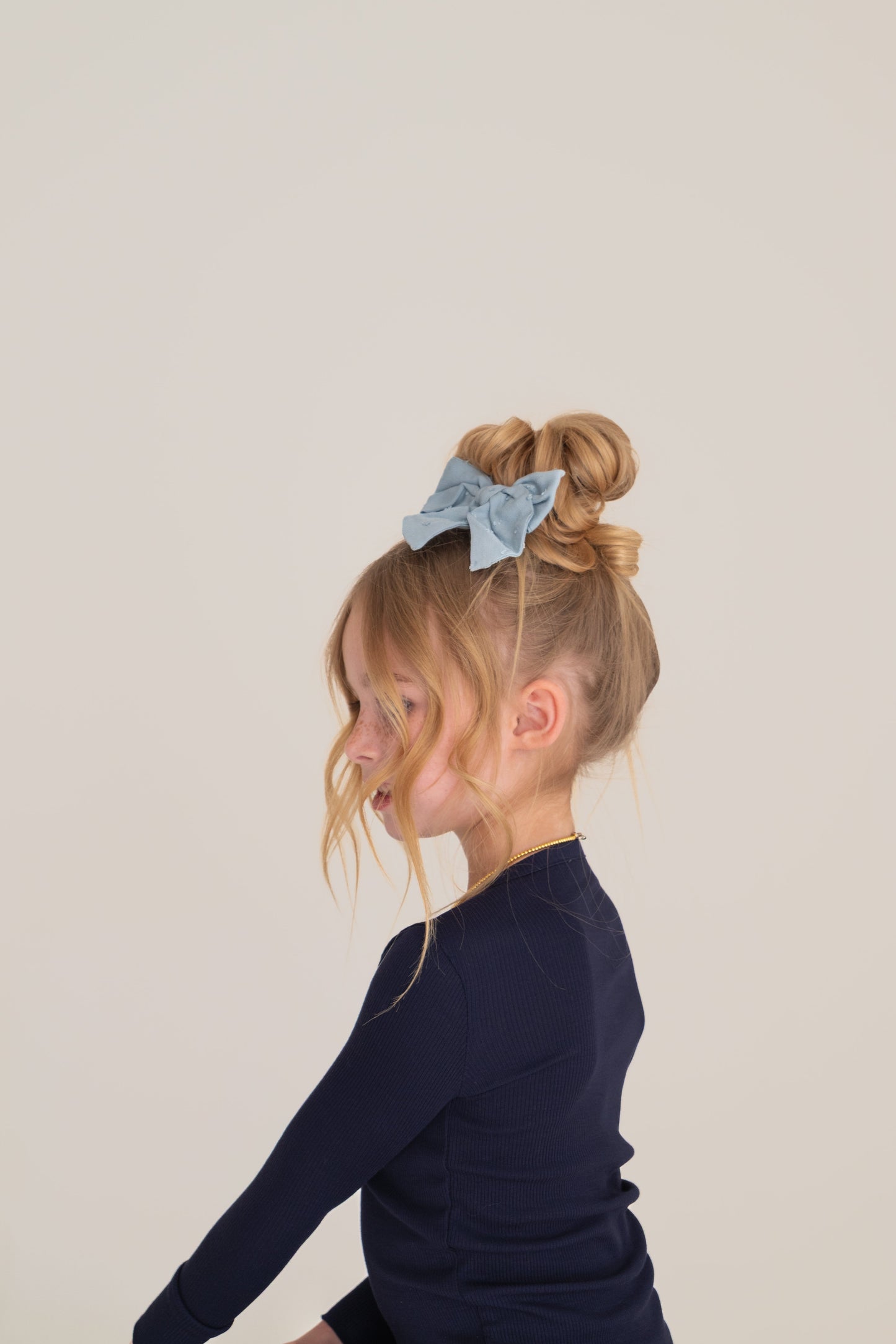 Bamboo Two Piece Pajamas | Blueberry Ribbed