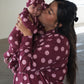 Bamboo Zip Pajamas | Heather Rose Dot