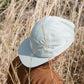 Nylon Five-Panel Hat in Sea Foam