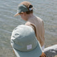 Nylon Five-Panel Hat in Sea Foam