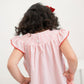 Baby Girls Strawberry Embroidered Plaid Smocked Dress