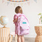 Custom Embroidered Ruffle Backpack - Gingham or Stripes