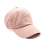 Dusty Rose Smiley Face Hat