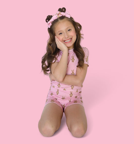 BLUSHIN' BUNNIES DREAM SHORT SET