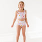 Painted Dotty: Ruffle Bandeau TWO-PIECE