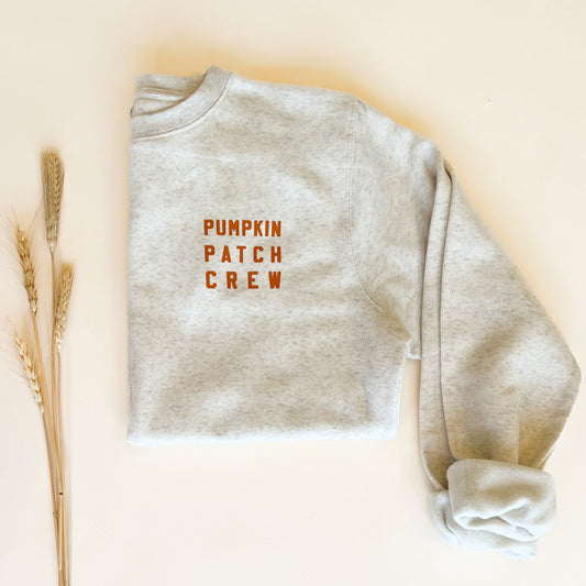 Pumpkin Patch Crew Classic Adult Sweatshirt