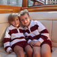 Child Rugby Sweatshirt | Deep Cranberry