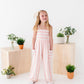 Pink Coastal | Stripe Romper