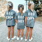 Boo Crew Child Tee - Faded Gray