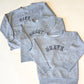 Smart Varsity Embroidered Child Sweatshirt