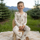 Bamboo Two Piece Pajamas | Santa Teddy