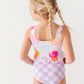 Smilies + Check: Ruffle TWO-PIECE Tankini