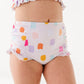 Painted Dotty: Ruffle Bandeau TWO-PIECE