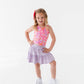 Very Violet | 2-tiered Skort