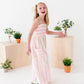 Pink Coastal | Stripe Romper