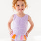 Sunny + Stripes: Ruffle Skirt ONE-PIECE