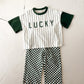 T-Shirt & Pant Set | Lucky Micro Check