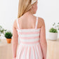 Pink Coastal | Stripe Romper
