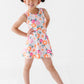 Poppy Floral | Twisty Back Dress (with detached shorts!)