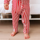 Red Stripes | ZIP ROMPER
