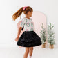 Girly Wreath | Scoop Back TEE