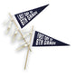 First Day Last Day School Grade Pennant - NAVY