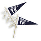 First Day Last Day School Grade Pennant - NAVY