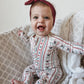 Candy Cane Lane Zippy Romper