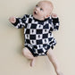 Bubble Romper | Charcoal Bolts