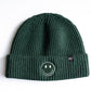 Forest Green Smiley Beanie