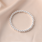 5MM Silver Ball Bracelet