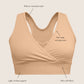 French Terry Racerback Nursing & Sleep Bra | Black