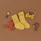 Mustard Scrunchie Socks