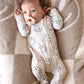 Bamboo Zip Pajama | Green Smiles