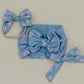 Smiley Floral Edged Bow