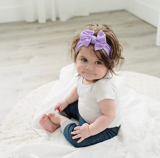 Lavender Classic Bow