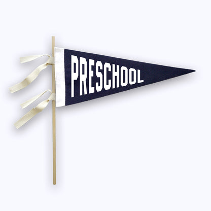 School Grade Pennant NAVY