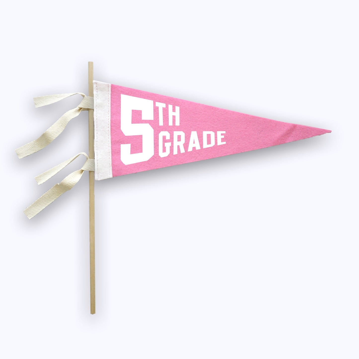 School Grade Pennant PINK